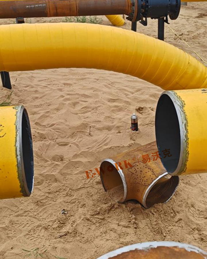 管道冷切割坡口效果