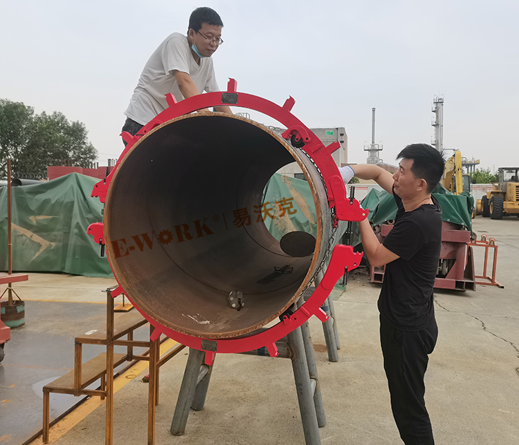 大口徑旋轉式切管機定做