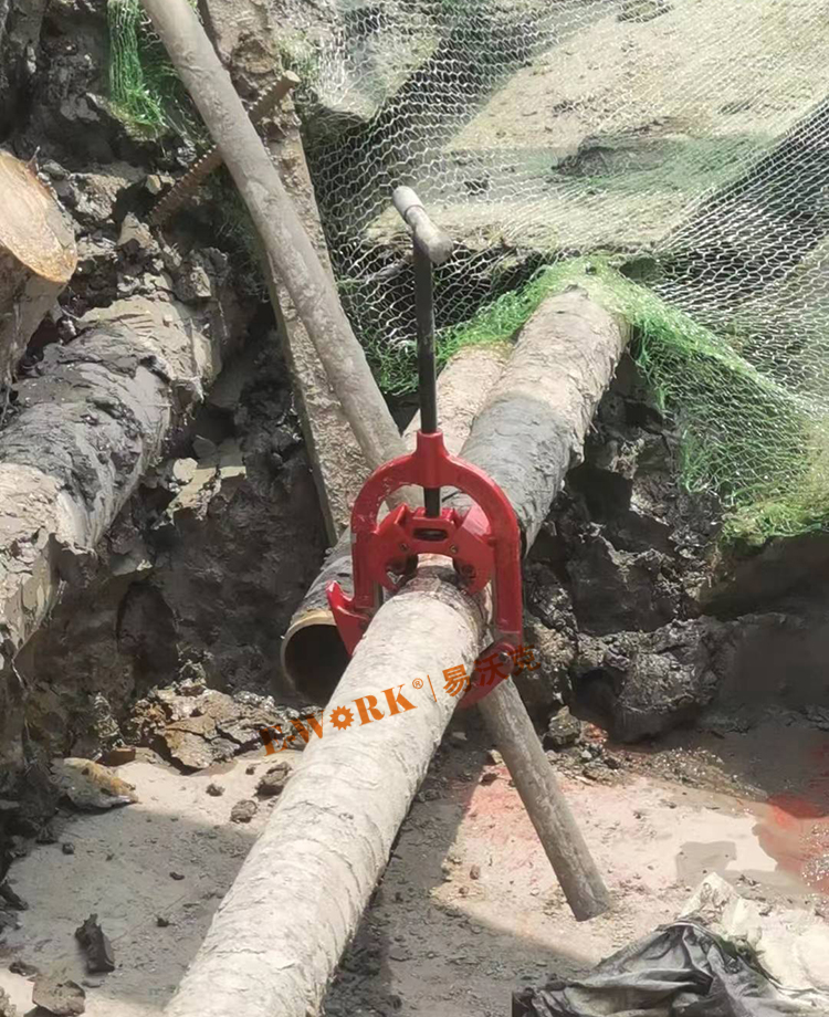 冷切割切管機用于石油管道作業中的施工